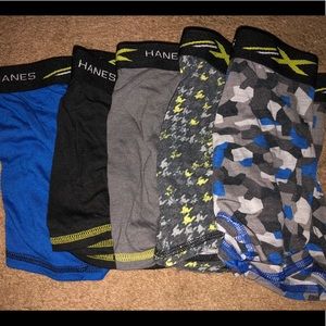 Hanes Small 6/8 Boy Boxer Briefs